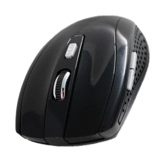 OFFICE MOUSE 2.4GHZ  WIRE LESS MOUSE 10M RANGE PRETO